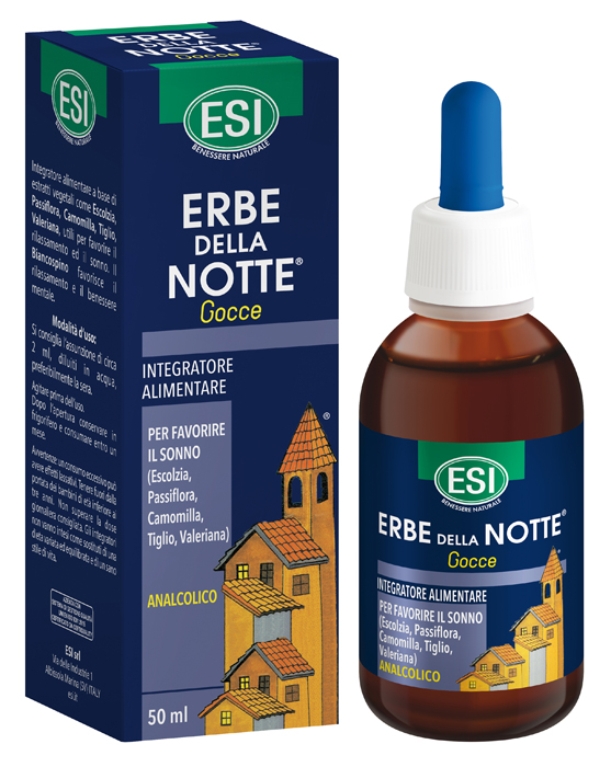ESI ERBE DELLA NOTTE GOCCE ANALCOLICO 50 ML - Farmafamily.it