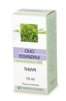 FARMADERBE OLIO ESSENZIALE THUYA 10 ML - Farmafamily.it