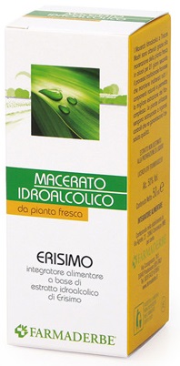 FARMADERBE ERISIMO MACERATO IDROALCOLICO 50 ML - Farmafamily.it