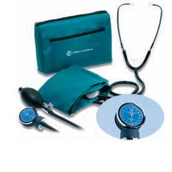SFIGMOMANOMETRO ANEROIDE MANUALE DA BRACCIO CON FONENDOSCOPIO MODELLO POCKET  ALTA PRECISIONE  BRACCIALE IMPERMEABILE REGOLABILE  VALVOLA DI RILASCIO PROFESSIONALE - Farmafamily.it