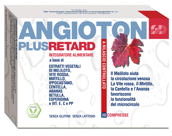 ANGIOTON PLUS RETARD 30 COMPRESSE - Farmafamily.it