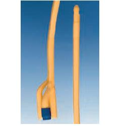 CATETERE FOLEY MEDICAL URETRALE A 3 VIE 5/15CC CH18 IN LATTICE SILICONATO 10 PEZZI - Farmafamily.it