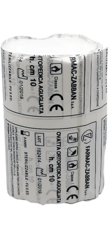 BENDA OVATTA AGUGLIATA 10X400 CM 1 PEZZO - Farmafamily.it