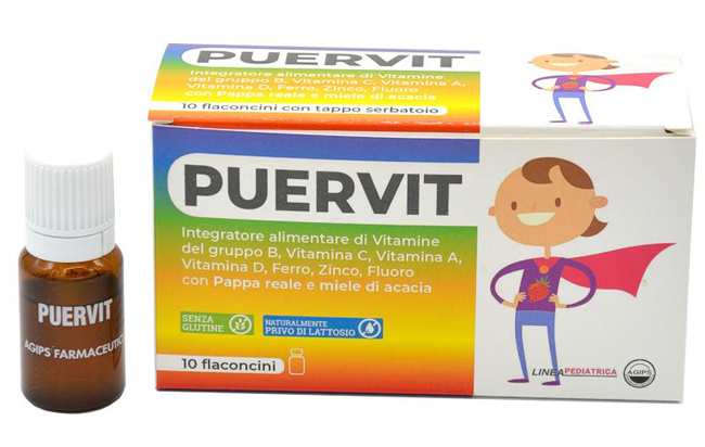 PUERVIT 10 FLACONCINI 10 ML - Farmafamily.it