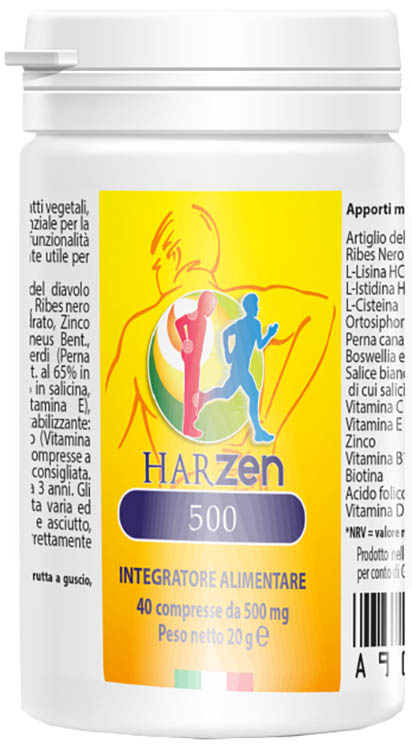 HARZEN 500 40 COMPRESSE - Farmafamily.it