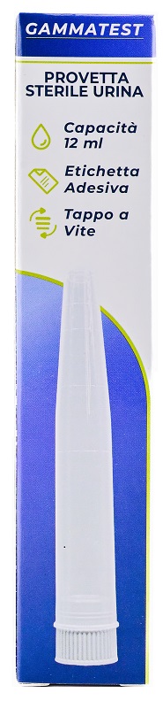 PROVETTA STERILE PER URINA 12ML GAMMADIS - Farmafamily.it