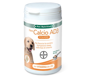 NEO CALCIO AD3 SOLUBILE SVILUPPO POLVERE BARATTOLO 200 G - Farmafamily.it