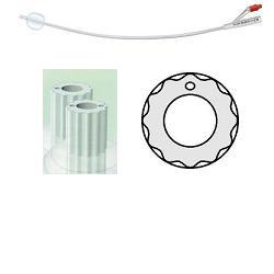 CATETERE VESCICALE IN SILICONE PROFILCATH PLUS SCANALATO 2 VIE CH14 LUNGHEZZA 31 CM PUNTA CILINDRICA 2 FORI CONTRAPPOSTI PALLONCINO 5 ML 1 PEZZO - Farmafamily.it