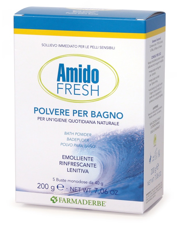 AMIDO FRESH POLVERE BAGNO 5 BUSTINE - Farmafamily.it