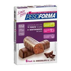 PESOFORMA BARRETTA CIOCCOLATO LATTE 12 X 31 G - Farmafamily.it