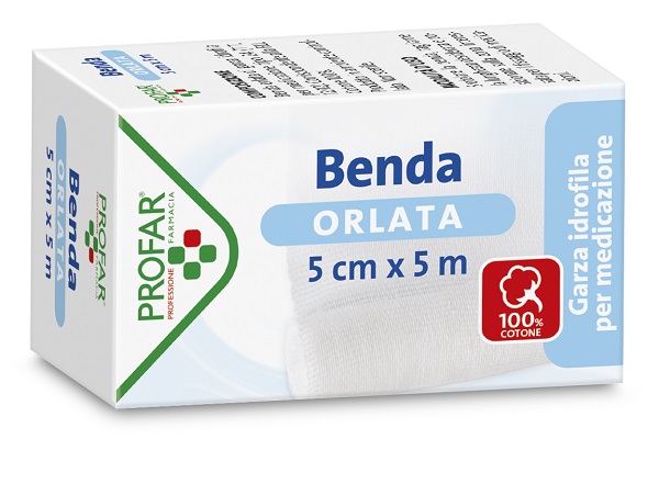 BENDA ORLATA 5 CM X 5 M PROFAR - Farmafamily.it