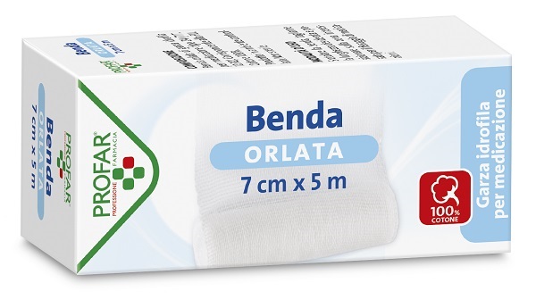 BENDA ORLATA 7 CM X 5 M PROFAR - Farmafamily.it