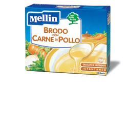 MELLIN BRODO CARNE POLLO 10 BUSTINE X 5 G - Farmafamily.it