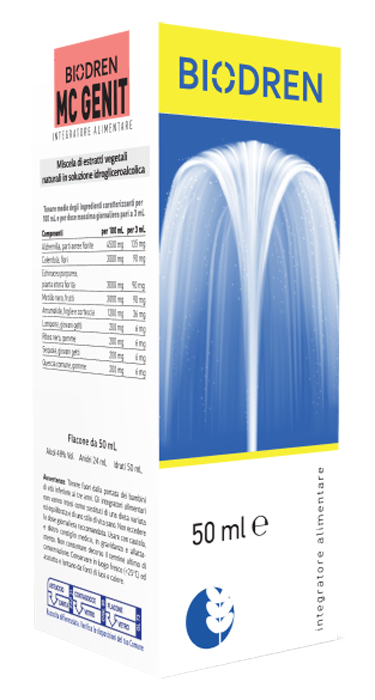BIODREN MC GENIT SOLUZIONE IDROALCOLICA 50 ML - Farmafamily.it