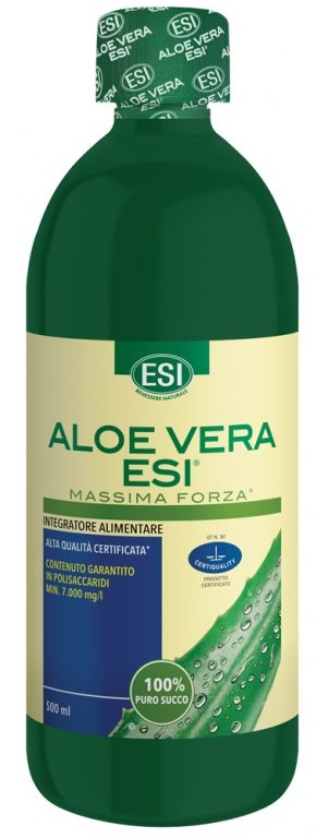 ESI ALOE VERA SUCCO MASSIMA FORZA 500 ML - Farmafamily.it