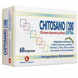 CHITOSANO 1200 EXTRA 60 COMPRESSE - Farmafamily.it