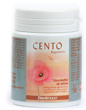 CENTO LASSATIVO ERBE 100 TAVOLETTE - Farmafamily.it