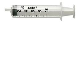 SIRINGA PIC MONOUSO STERILE SENZA AGO CAPACITA' 5ML 1 PEZZO - Farmafamily.it