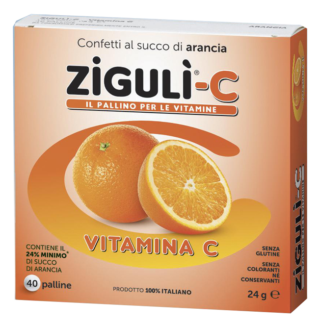 ZIGULI C ARANCIA 40 CONFETTI 24 G - Farmafamily.it