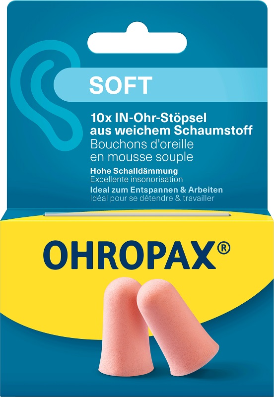 OHROPAX SOFT TAPPI AURICOLARI 10 PEZZI - Farmafamily.it