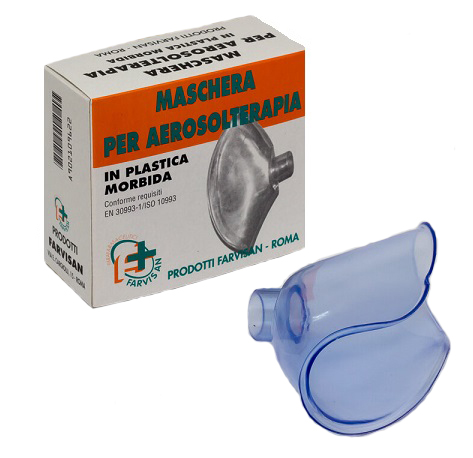 MASCHERA MORBIDA. RICAMBIO PER AEROSOLTERAPIA - Farmafamily.it