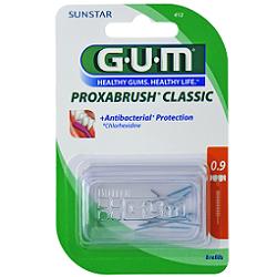 GUM PROXABRUSH CLASSIC 412 SCOVOLINO INTERDENTALE 8 PEZZI - Farmafamily.it
