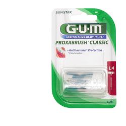 GUM PROXABRUSH CLASSIC 612 SCOVOLINO INTERDENTALE 8 PEZZI - Farmafamily.it