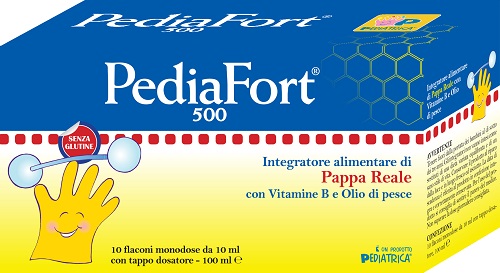 PEDIAFORT 500 10 FLACONI - Farmafamily.it