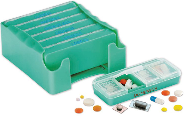 PILLOLIERA PILLOLBOX CONTENITORE 7GIORNI MADE IN ITALY - Farmafamily.it
