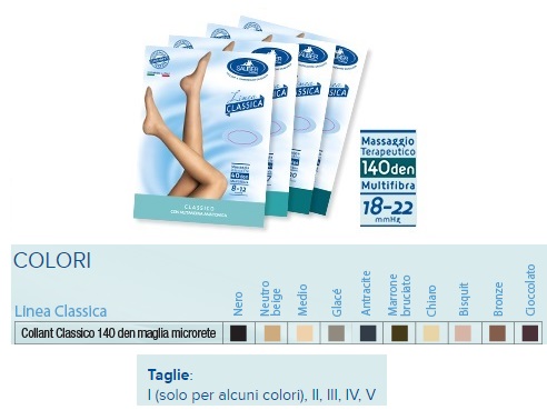 SAUBER COLLANT 140 DENARI MAGLIA MICRORETE NEUTRO BEIGE 4 LINEA CLASSICA - Farmafamily.it