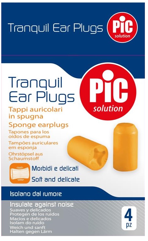 TAPPI AURICOLARI TRANQUIL IN SPUGNA 4 PEZZI - Farmafamily.it
