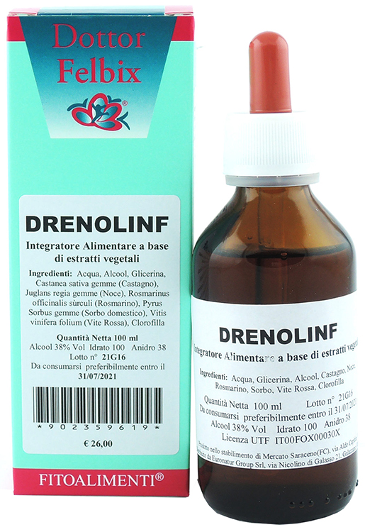 DRENOLINF GOCCE 100 ML - Farmafamily.it