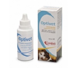 OPTIVET DETERGENTE PER OCCHI PER CANI E GATTI FLACONE 50 ML - Farmafamily.it