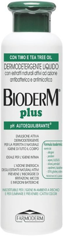 BIODERM PLUS ANTIBATTERICO 500 ML - Farmafamily.it