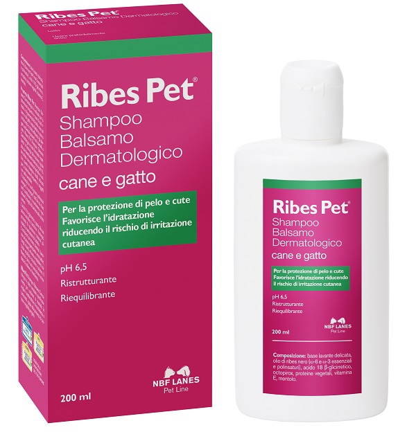 RIBES PET SHAMPOO BALSAMO FLACONE 200 ML - Farmafamily.it