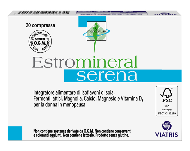 ESTROMINERAL SERENA 20 COMPRESSE - Farmafamily.it