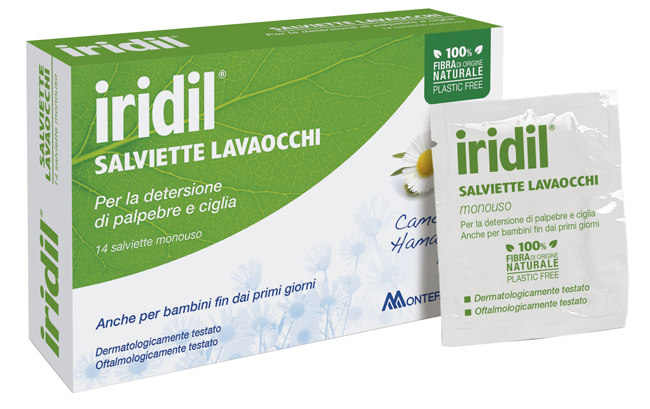 IRIDIL LAVAOCCHI 14 SALVIETTE MONOUSO - Farmafamily.it