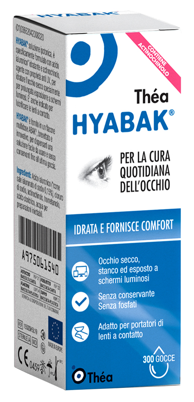 HYABAK SOLUZIONE OFTALMICA 10 ML - Farmafamily.it