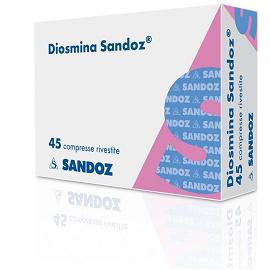 DIOSMINA SANDOZ 45 COMPRESSE RIVESTITE - Farmafamily.it