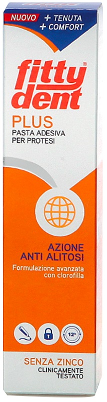 FITTYDENT PLUS ADESIVO PROTESI 40 G - Farmafamily.it