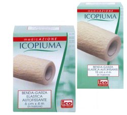 ICOPIUMA BENDA GARZA ELASTICA AUTOFISSANTE CM8X4MT - Farmafamily.it