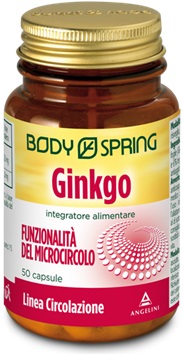 BODY SPRING GINKGO BILOBA 50 CAPSULE - Farmafamily.it
