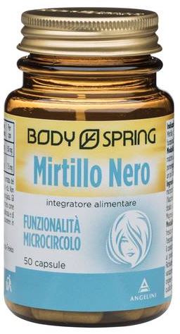 BODY SPRING MIRTILLO NERO 50 CAPSULE - Farmafamily.it