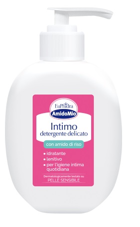 EUPHIDRA AMIDOMIO INTIMO DETERGENTE DELICATO AMIDO DI RISO NUTRIENTE E LENITIVO 200 ML - Farmafamily.it