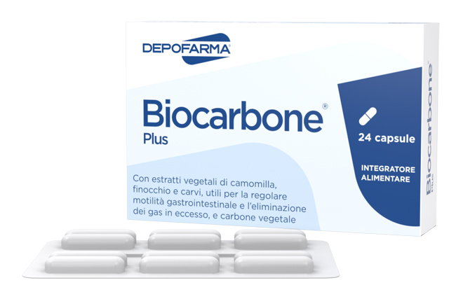 BIOCARBONE PLUS 24 CAPSULE - Farmafamily.it
