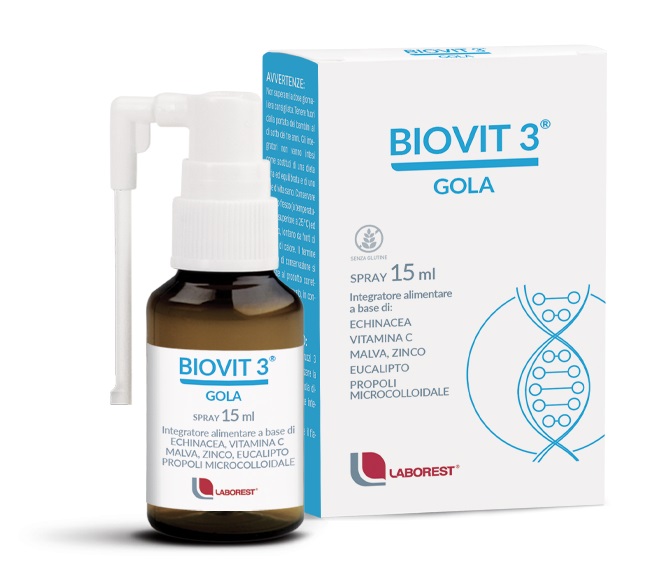 BIOVIT 3 GOLA 1 FIALA 15 ML SPRAY - Farmafamily.it