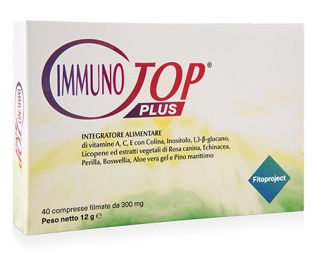 IMMUNOTOP PLUS 40 COMPRESSE FILMATE DA 300 MG - Farmafamily.it