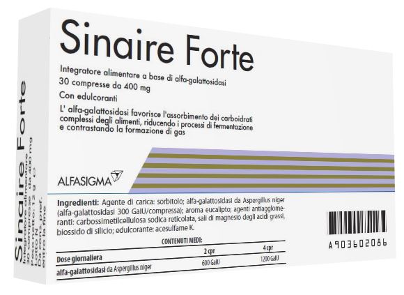 SINAIRE FORTE 30 COMPRESSE - Farmafamily.it