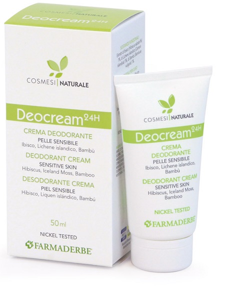 DEOCREAM CREMA DEODORANTE PELLI SENSIBILI 50 ML - Farmafamily.it