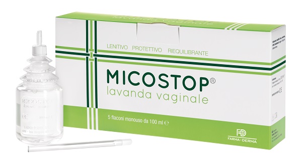 LAVANDA VAGINALE MICOSTOP 5 FLACONI DA 100 ML - Farmafamily.it